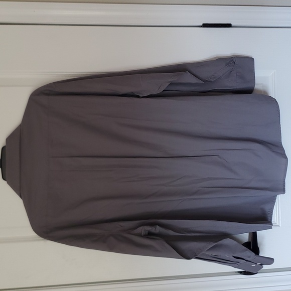 Grey Button-up Shirt Men - Picture 5 of 5